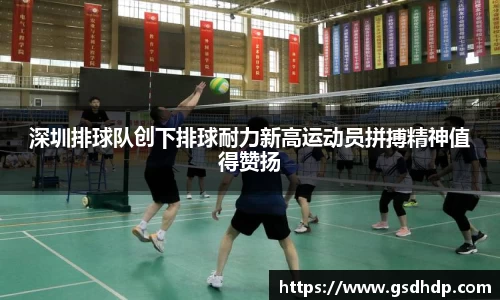 深圳排球队创下排球耐力新高运动员拼搏精神值得赞扬